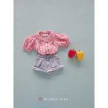 핑크블라우스_3호5호7호 당일배송 맘커플룩가능