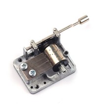 오르골 주문 제작 보석함 자장가 딸생일선물 미니 핸드 크랭크 음악 운동 DIY 오르골, 블루 다뉴브