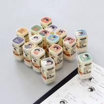 인디고 자문자답 일상 스탬프 다이어리꾸미기(다꾸 잉크 내장 만년스탬프), 16 귀찮아