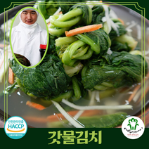 [여수사나이]돌산갓물김치 1kg 갓물김치 100% 국내산재료/생산 당일생산, 1개