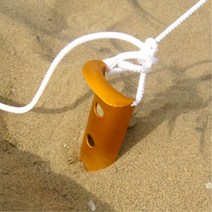 캠핑용 해변 모래 눈위 U자형 타프팩 4p 겨울텐트 사막 야영 캠핑공구 겨울