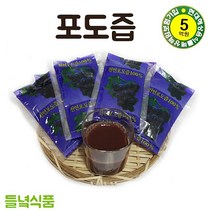 원액 주석산없는 포도즙 100ml x 50포 (해외배송 가능상품), 1