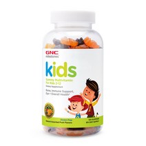GNC kids Gummy Multivitamin For Kids 키즈 구미 멀티비타민 120정, 1병