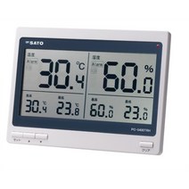 SATO 디지털온습도계(대형) PC-5400TRH, 1개