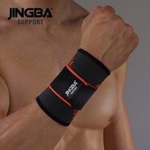 손목보호대 지지대 Jingba 지지 1pcs 역도 붕대 복싱 핸드 랩 핸드 밴드 붕대 테니스 손 발목 약국 손목 터널증후군 염좌 건초염 예방, 손목 붕대 오렌지, 에스엠