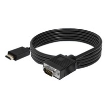 HDMI to VGA RGB 노트북 모니터 빔프로젝터 연결케이블, 2M