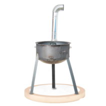 농촌 단독 전원주택 화목 난로 펠릿난로 장작, 48cm+2.7두께+3개 스토브 링