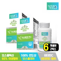 네츄럴올가 보스웰리아 맥스 2박스 6개월분 (유통기한23.08.18), 단품, 단품