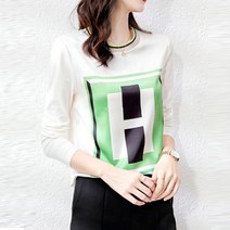 헤레이스 H라운드니트블라우스 YMSH23SS340