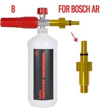 물분사기 세차건 세차 폼 건 스노우 랜스 전문 노즐 압력 와셔 Karcher Huter Hammer Makita Bosch AR Nilfisk Daewoo, For Bosch AR