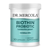 DR MERCOLA 닥터머콜라 비오틴 유산균 락토바실러스 가세리 100억 CFU 30정