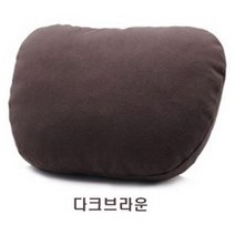 소울랜드 아반떼 전용 프리미엄 차량용 목쿠션, 브라운(2개), 2개