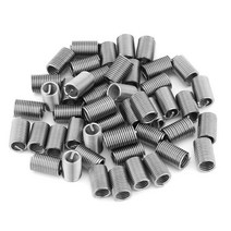 헬리코일 helicoil kit 50pcs m6 x 1.0 x 3d 나사 나사 삽입 스테인레스 스틸 패스너 수리 도구 키트 코일 와이어 나선형 나사 슬리브 세트, 한개옵션0