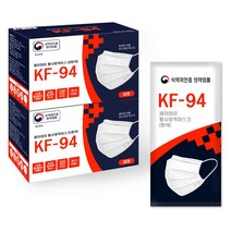 바이얼리 제이와이 황사방역마스크 대형 KF94, 50매, 2개, 50매 x 흰색 + 흰색