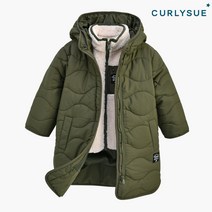 NC야탑 [대박할인!!!] 후드가 부착된 롱패딩과 보아털조끼가 세트로 구성된 디테쳐블롱패딩입니다~