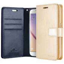 GOOSPERY 자석 똑딱이 다이어리 아이폰XS맥스 더블 월렛 심플 이중수납 가죽케이스 지갑