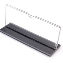 양면 가로형 T자형 꽂이 170X70~250X80 아크릴안내판 월중행사표 피부샵가격표 냉온수기 POP꽂이 책꽂이 아크릴게시판 현황판 무드등, 170x70