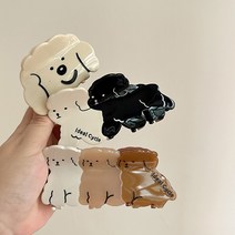 츄리듀리 귀여운 강아지 집게핀