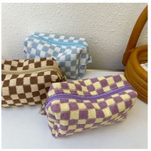 체크무늬 파우치 미니 화장품파우치 체커보드 판촉물