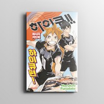하이큐!! 메시지 카드북 하이큐편 / 하이큐 공식 일러스트 카드북 / 후루다테 하루이치 Haruichi Furudate / 대원씨아이