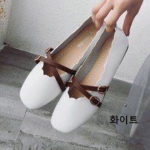 [PINK LITCHI]여성 메리제인 플랫 구두 플랫슈즈 JJZZ429
