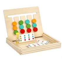 [실버플레이1330] 모양 맞추기퍼즐 / 치매예방게임 인지훈련 효도선물 타워슬라이딩