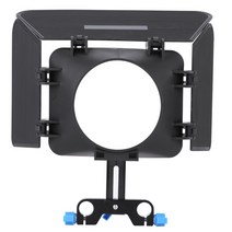 [해외]카메라 andoer mat box camshade for 15mm rail rod follow focus rig 케이지 영화