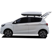 루프랙 루프바스켓 레이 케스퍼 캐리어 모닝 짐받이, 350L 루프박스 화이트+ 하이스피드 크로스바