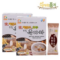 식사의품격 잣아몬드호두안동흑마차 21gX13포 (BOX스틱형) (2개묶음), 273g, 2개