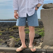 [주붕샵]아일랜드 데님 쇼츠