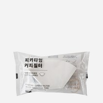 로프트샵 피카타임 부채꼴 필터 - 1컵 화이트(100p), 단품