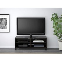 이케아 BESTÅ 베스토 TV장식장 블랙브라운120x40x48 cm 거실장 티비선반 더원트홈, 블랙브라운
