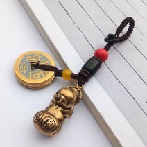 돼지 조롱박 펜던트 돈벼락 소원성취 복 행운 재물신 돼지상 부자 개업 재물복 황금 창업 돈들어오는 선물, D