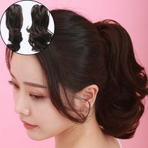키밍 / 묶은머리가발 올림머리가발 묶음머리가발 숏세팅
