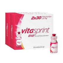 Vitasprint 독일직구 비타스프린트 액상 비타민 B12 앰플 드링크 30개입 2팩, 1개, 기본