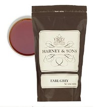 하니 앤 손스 Harney Sons 그린 핫 시나몬 스파이시 50티백, 얼그레이, 50티백 1팩