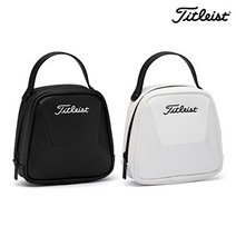 타이틀리스트 아쿠쉬네트코리아 타이틀리스트 23년 신상품 라지 볼 파우치 TA23LBPK, 블랙