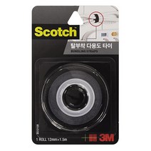 PGM1*^몰3M 탈부착식재사용다용도타이(12㎜x1.5m) 선정리도구 케이블 고정 전정리 탈케이블 재케이블 보관용품 도타이^*1췤pgm, a^^*옵션없슴