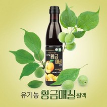 하동매실 유기농황금매실원액 500ml x 1입/2입/8입, 유기농황금매실원액 500ml*2