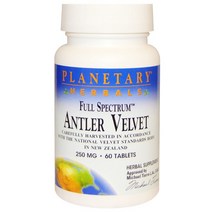 플랜터리 허벌 풀 스펙트럼 녹용 250 mg 60 정, 1