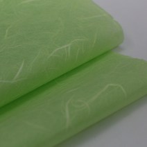 닥운용한지 5매 색한지 한지포장지 공예지 선물포장 운용지, 연두