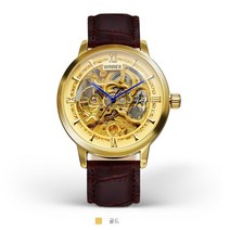 디엔 오토매틱시계 남성시계 남자시계 손목시계스켈레톤 소가죽시계 명품 선물