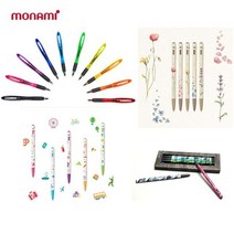 모나미 만년필 볼펜 올리카 153플라워볼펜 유성볼펜, 선택05 만년필 -블루