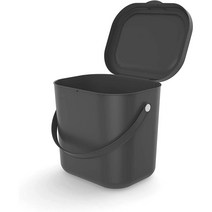 Rotho 로쏘 Albula Kitchen Bin 6 Litres Plastic (PP), 1개