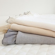 시원한 충무누비 프릴 목화솜 풍기인견 여름이불&침대스프레드[특허청 인증], 싱글 사이즈(160×210), 2.콘실크