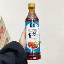 청정원 대나무숙성 멸치액젓 750g x 2개, 단품