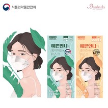 블루본 KF94 KF80 화장이 잘 안묻는 예쁜언니가 좋아하는 마스크 대형 1BOX, 예쁜언니 KF80 대형 화이트 40매