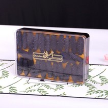 포장 케이스 주문제작 해삼포장박스 50g 덴드로비움 전복 통용 선물 건어물 직사각형 플라스틱 투명테이프 케이스 pvc 제작가능, 07 명품 핫팩, 03 싱글 케이스