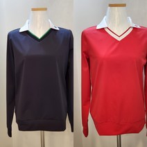 디즈니골프 시원한 오픈 형 카라 시보리 단처리 편하게 점퍼 처럼 입는 티셔츠 SN1LTS004