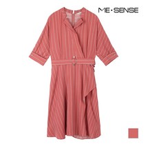 미센스 [미센스] 진주 카라 랩스타일 원피스_MA99OPM203A